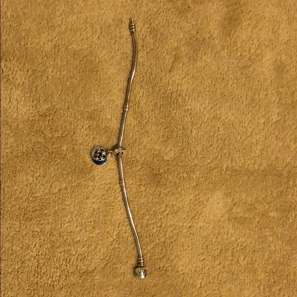 Pandora bracelet with a charm